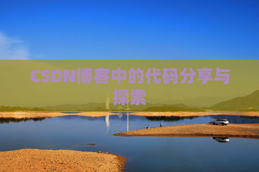 CSDN博客中的代码分享与探索