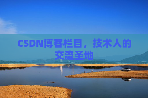 CSDN博客栏目，技术人的交流圣地